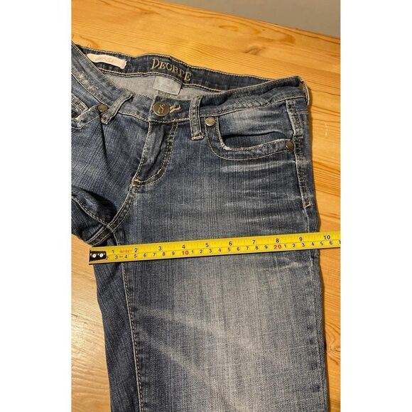 Decree Bootcut jeans Womans sz 5 low rise flip pocket stretch denim retro y2k - Picture 5 of 10